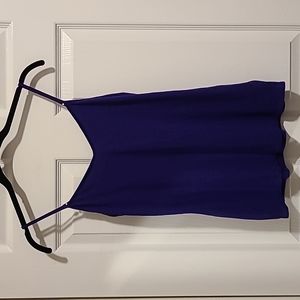 Express, tanktop, purple, with adjustable straps. Size SP